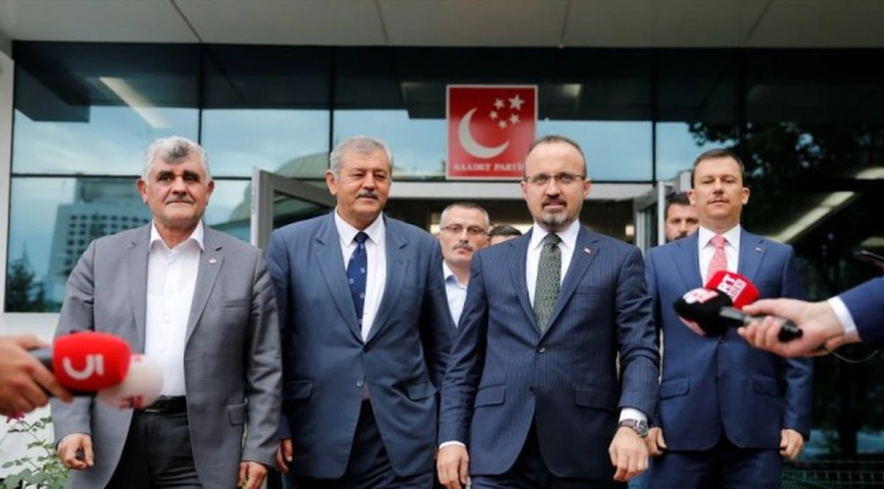 AK Parti heyetinden Saadet Partisine ziyaret: İhtilafımız rahmettir diye düşünüyoruz