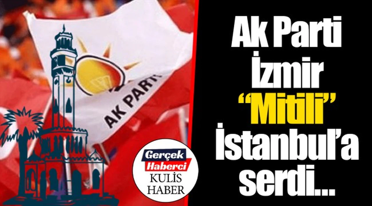 Ak Parti İzmir "Mitili" İstanbul'a serdi…
