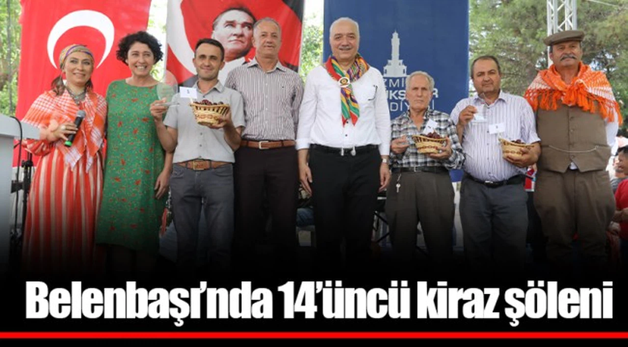  Belenbaşı’nda 14’üncü kiraz şöleni