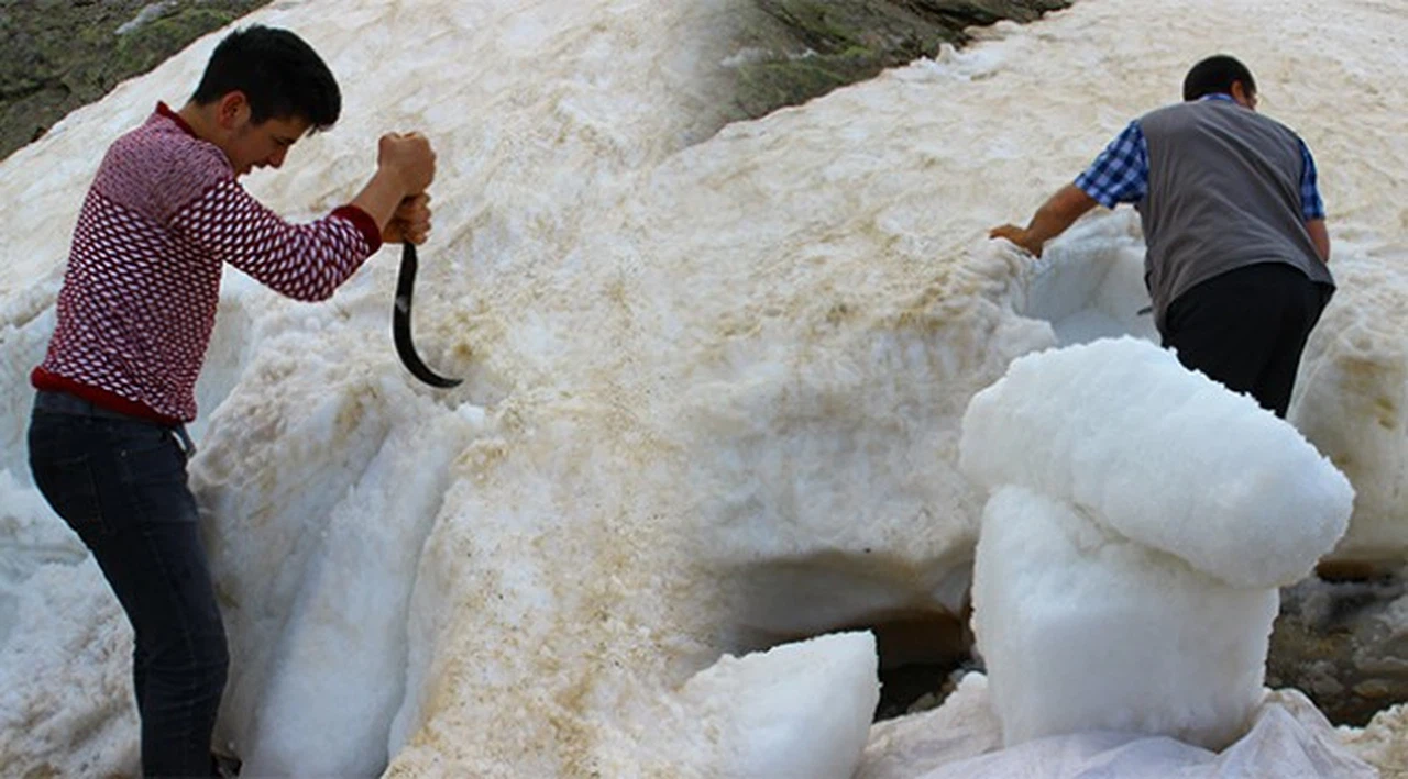 Bu görüntüler Erzurum'dan değil Aydın'dan