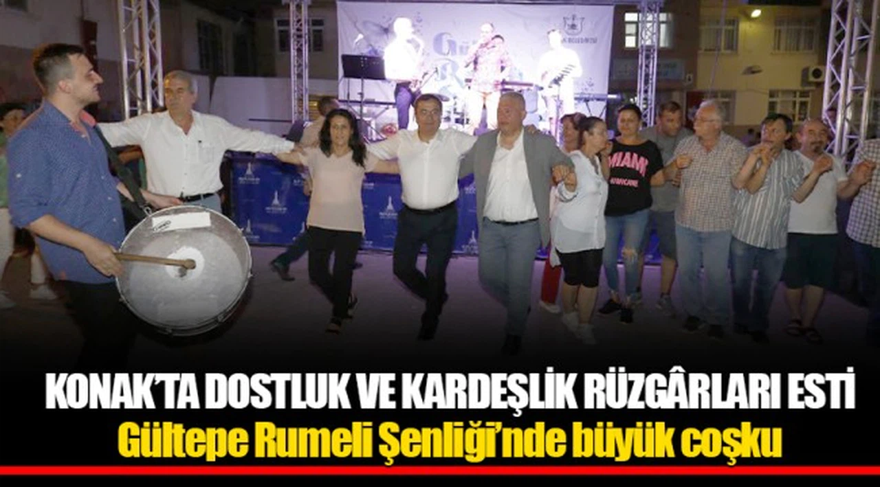 KONAK’TA DOSTLUK VE KARDEŞLİK RÜZGÂRLARI ESTİ
