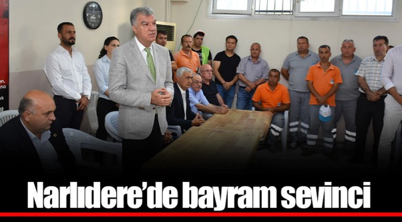 Narlıdere’de bayram sevinci