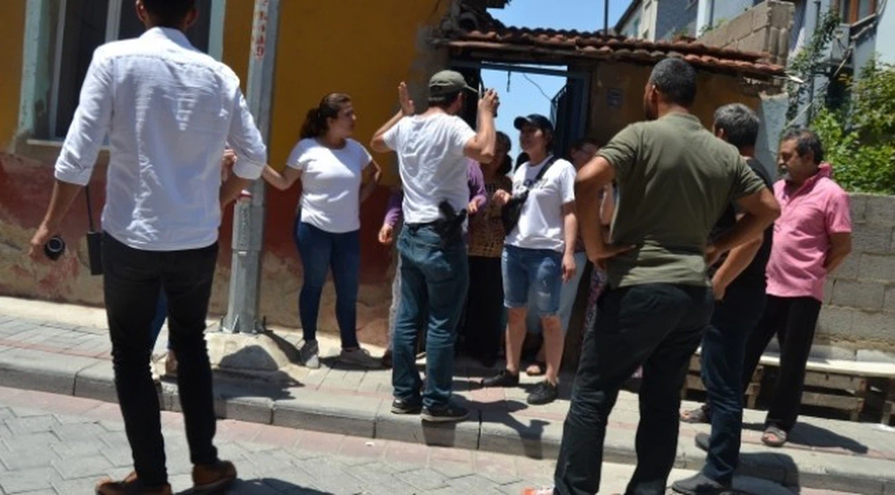 Sokaktaki çocukların oyununa kızan mahalle magandası dehşet saçtı
