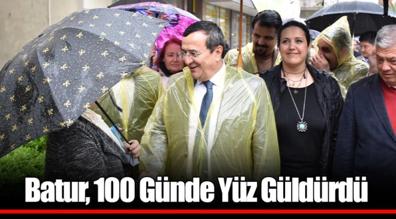 Batur, 100 Günde Yüz Güldürdü