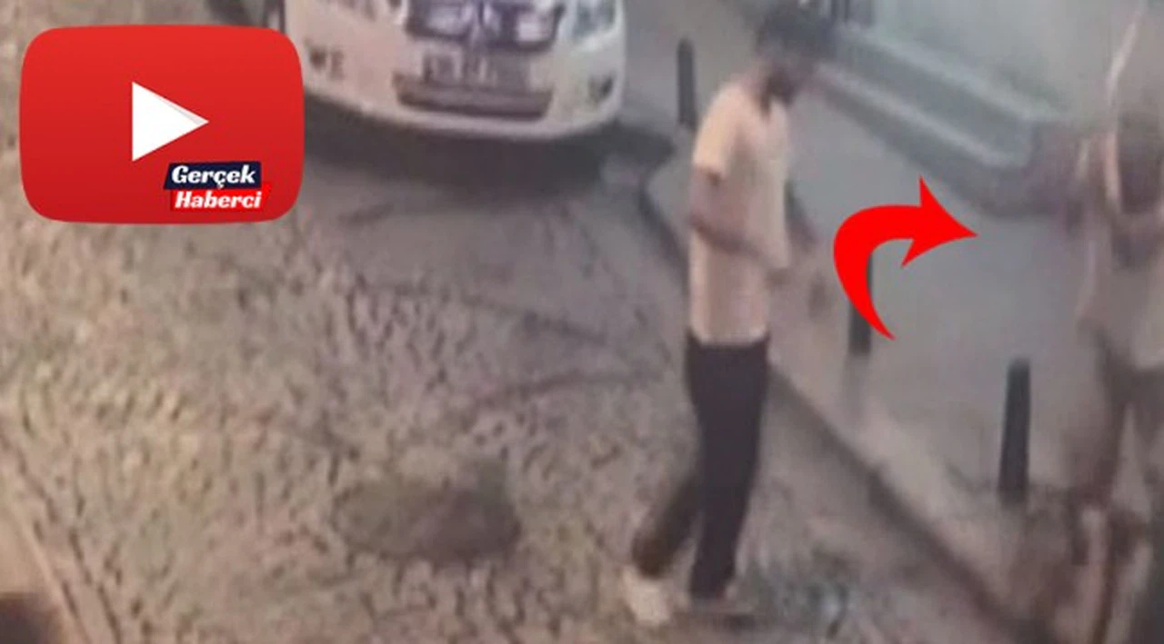 İstanbul'un göbeğinde şehir magandalarının estirdiği terör kamerada