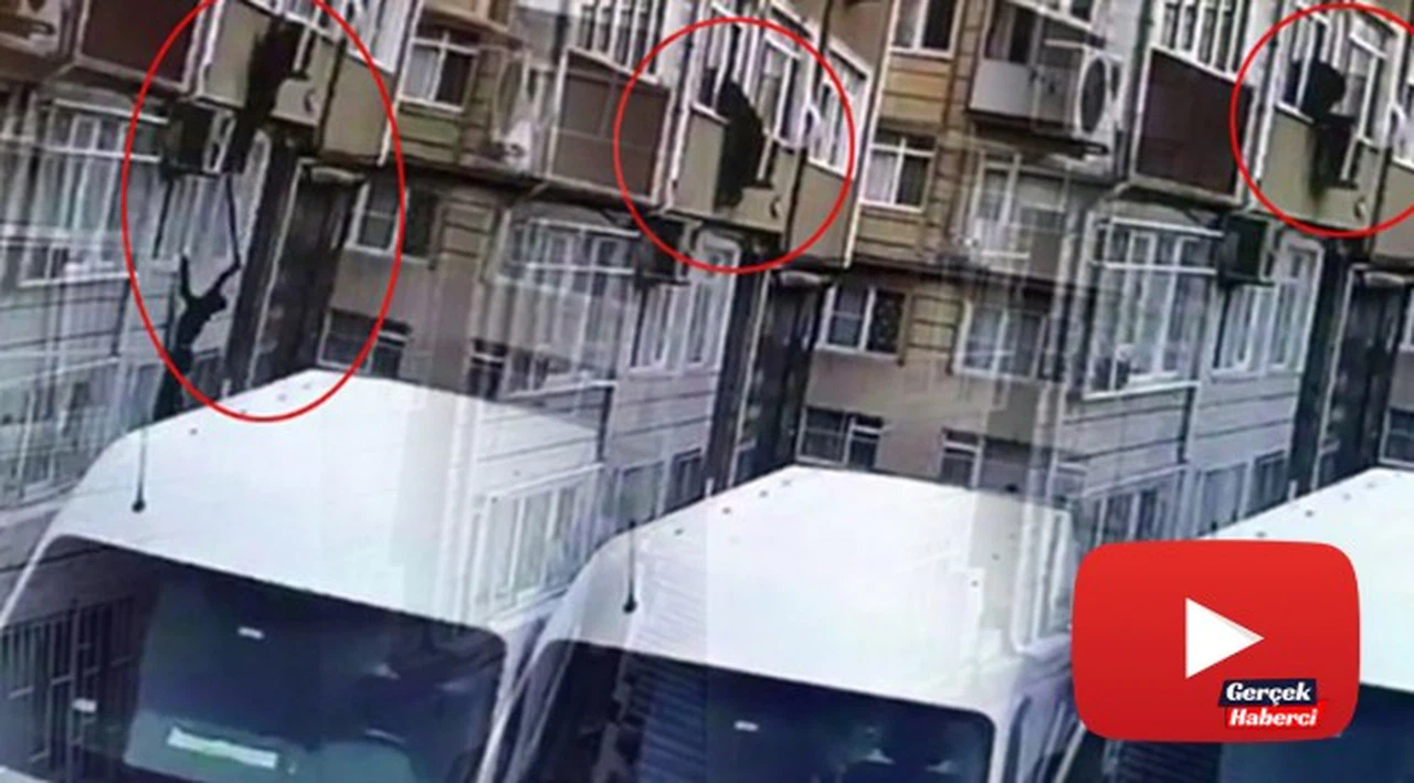 Örümcek adamı aratmayan hırsız önce kameraya sonra polise yakalandı