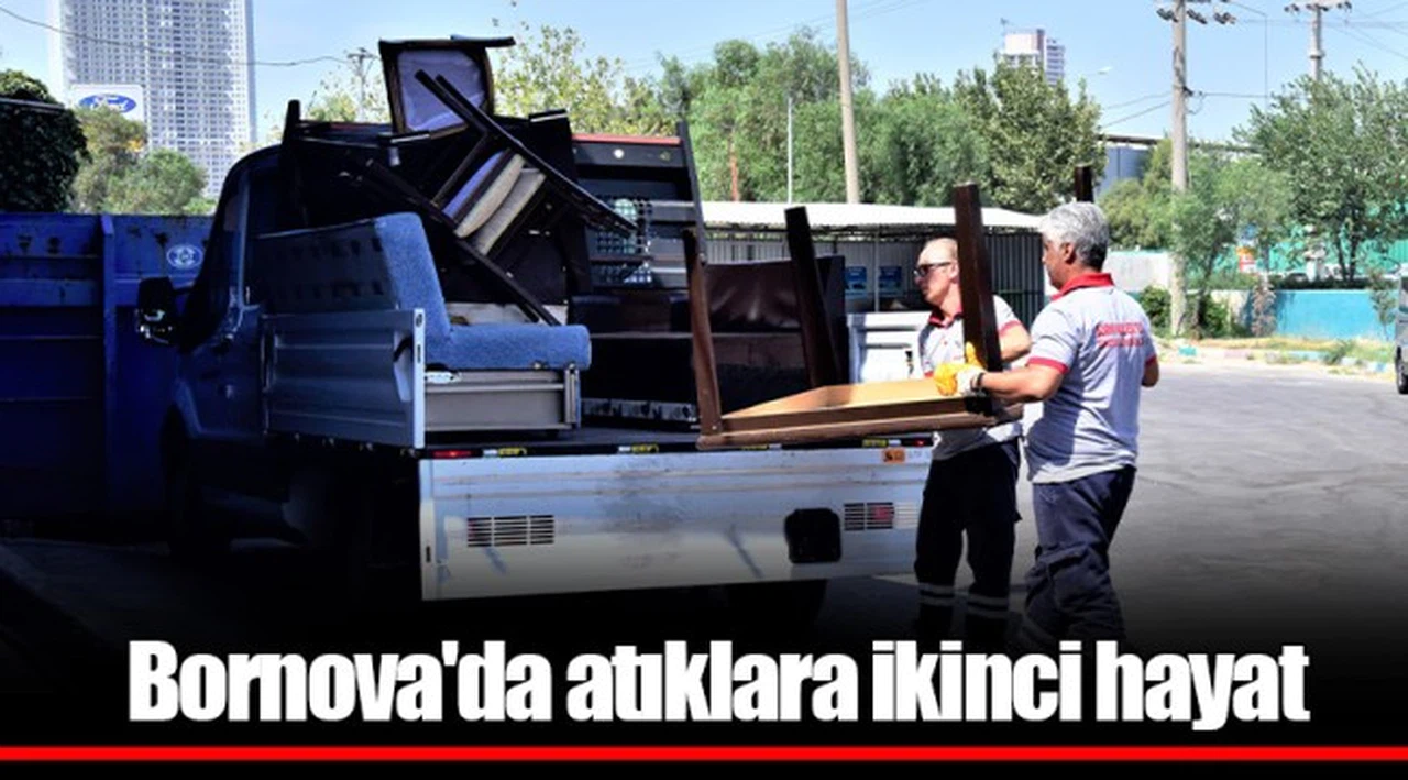 Bornova'da atıklara ikinci hayat