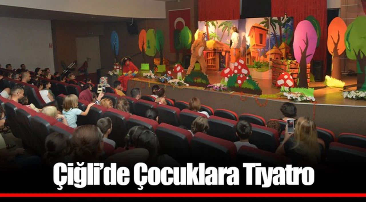 Çiğli’de Çocuklara Tiyatro
