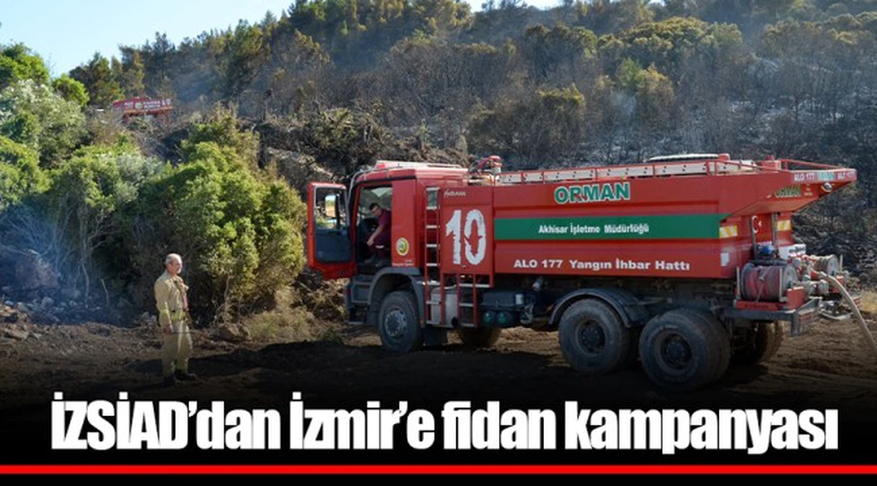İZSİAD’dan İzmir’e fidan kampanyası