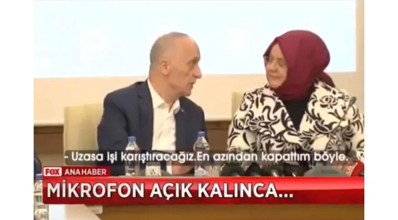 Mikrofonu açık unutan Türk-İş Başkanı: "Uzasa işi karıştıracağız, kapattım böyle"