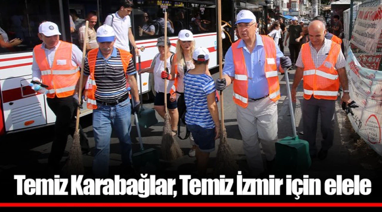 Temiz Karabağlar, Temiz İzmir için elele