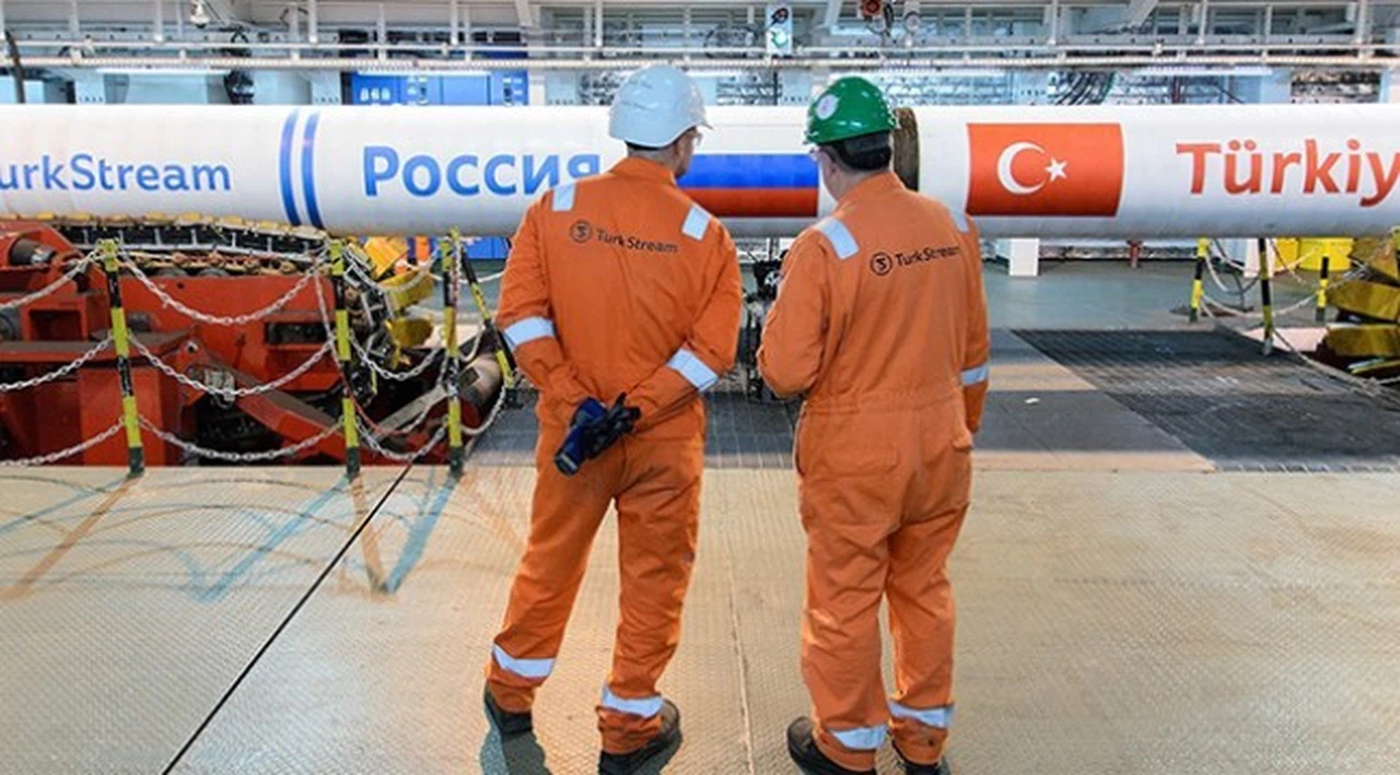 TürkAkım alım terminalinin yüzde 95'i tamamlandı