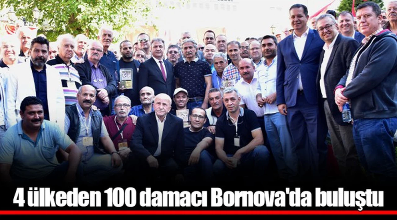 4 ülkeden 100 damacı Bornova'da buluştu