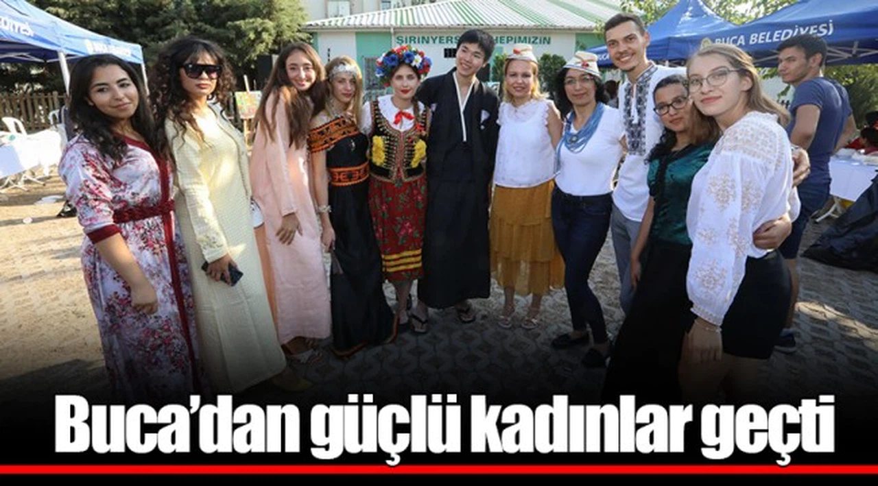 Buca’dan güçlü kadınlar geçti