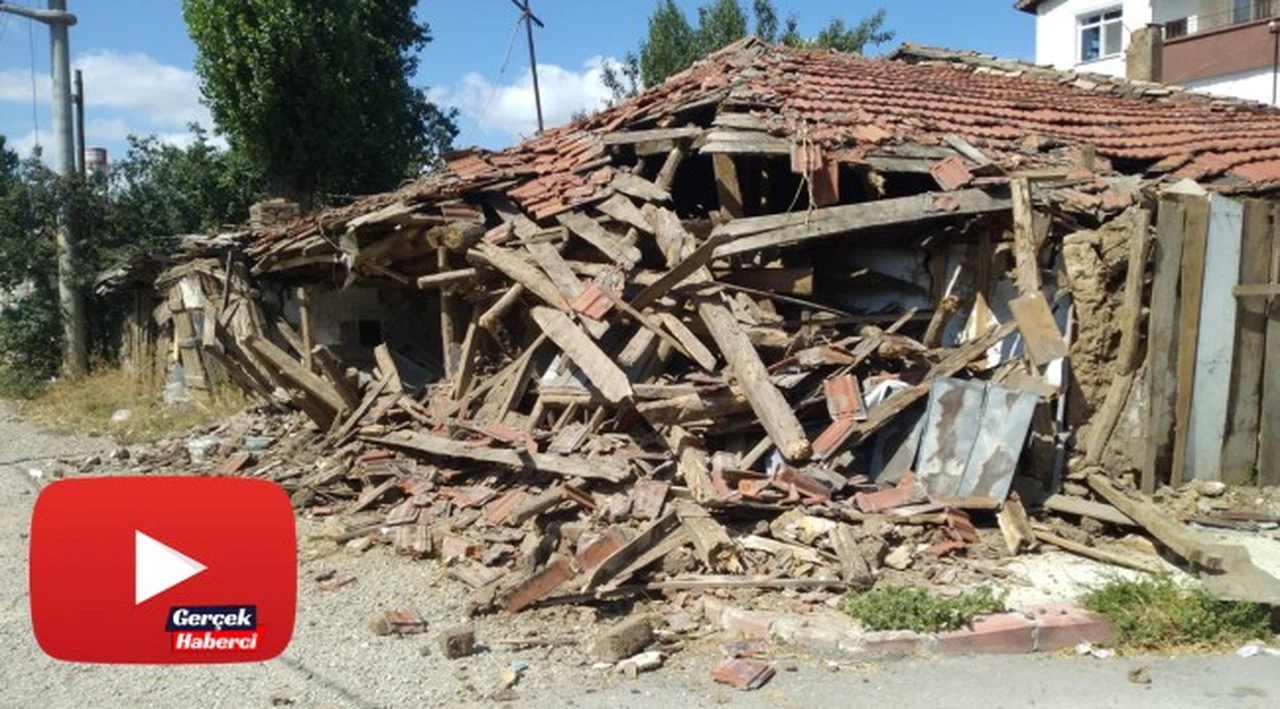 Çerkeş'teki depremin yeni görüntüleri ortaya çıktı