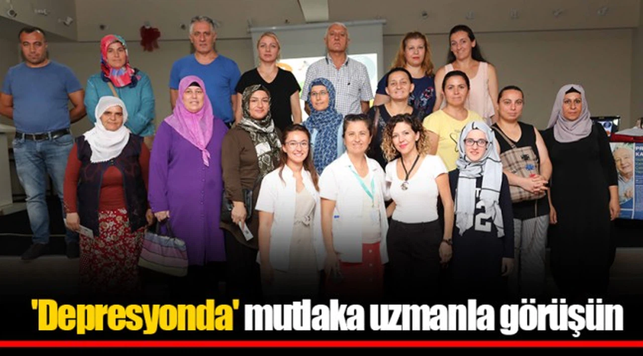 'Depresyonda' mutlaka uzmanla görüşün