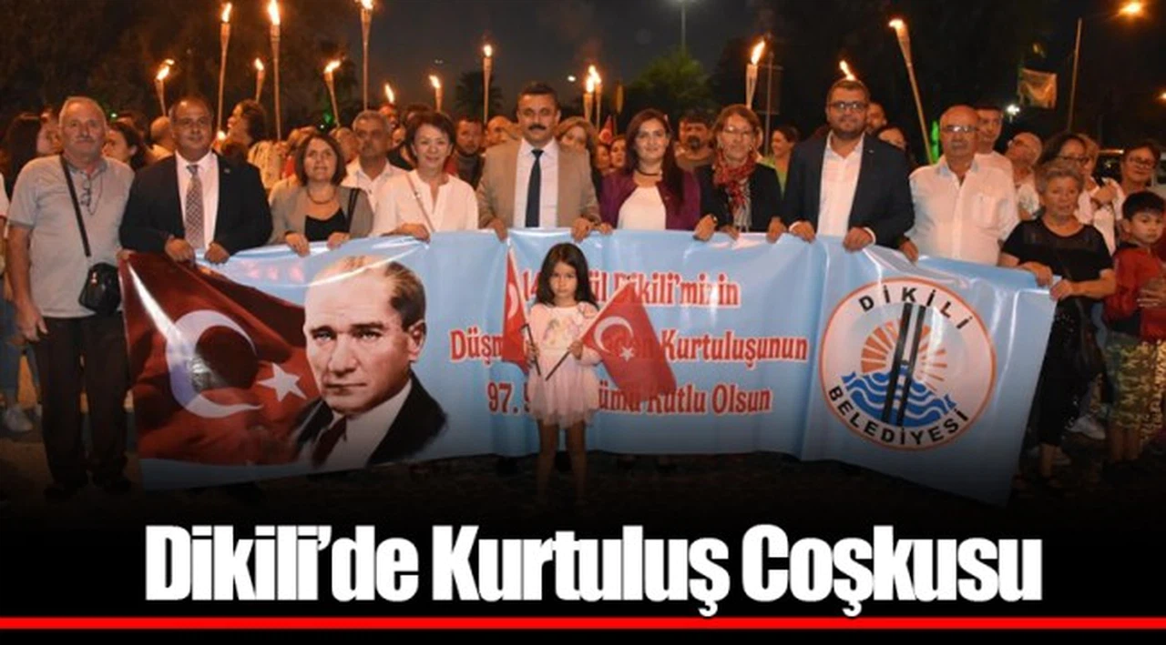Dikili’de Kurtuluş Coşkusu