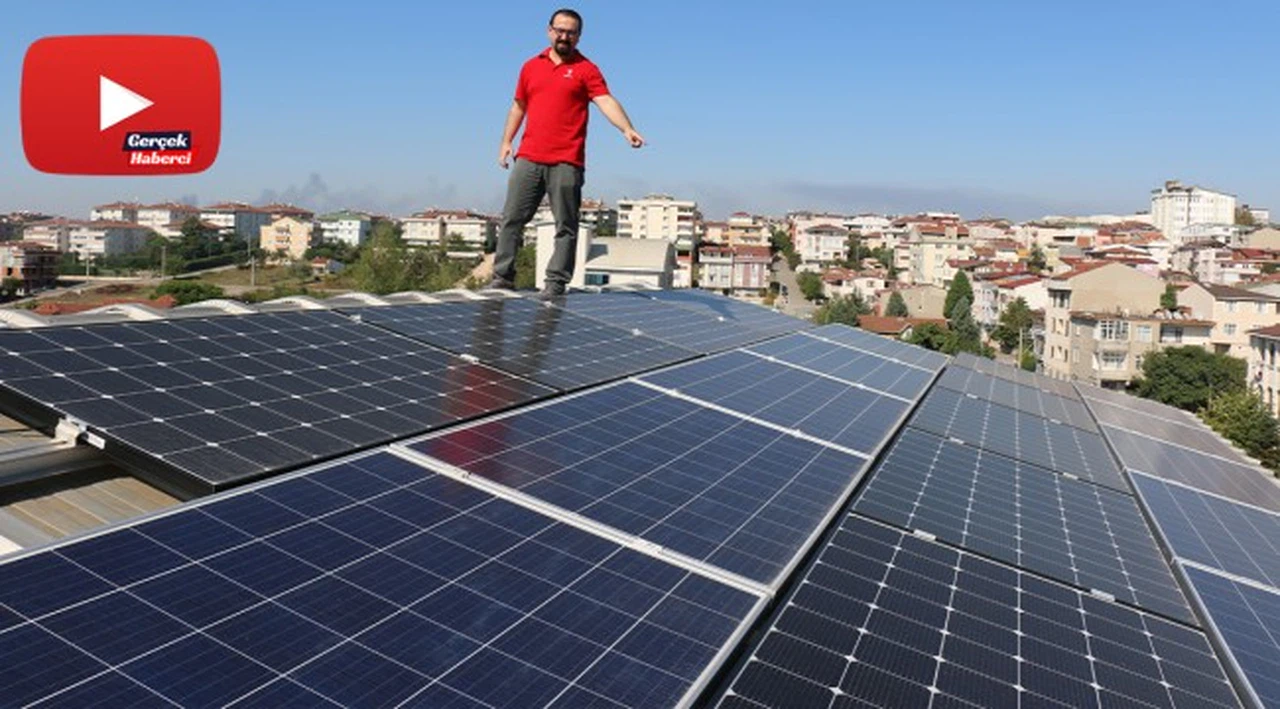 Evinin çatısında ürettiği elektriği dağıtım şirketlerine satıyor