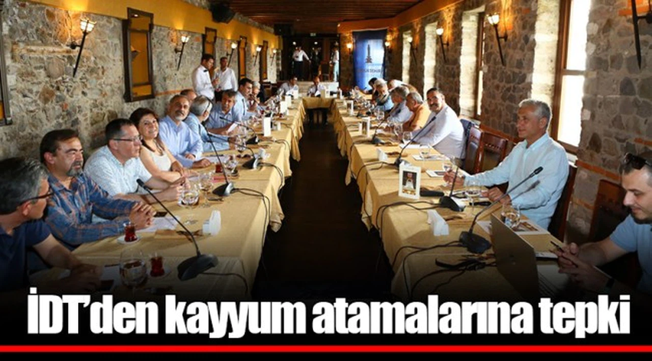 İDT’den kayyum atamalarına tepki