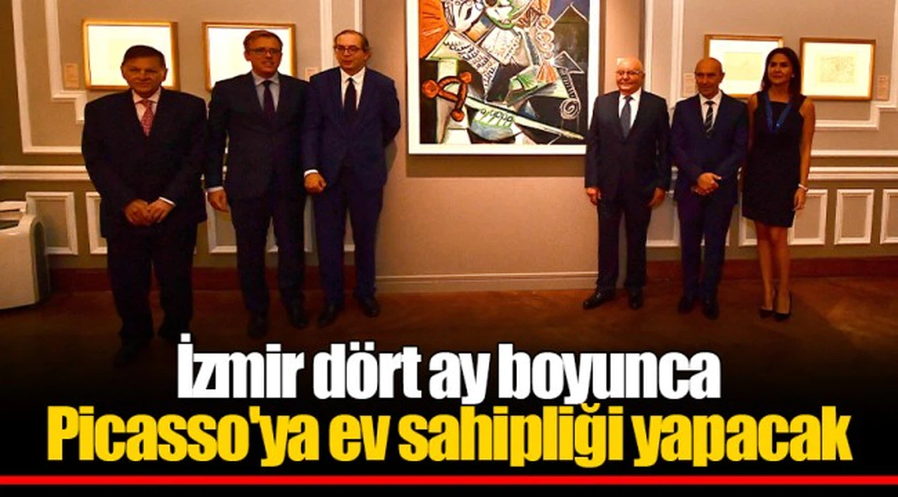 İzmir dört ay boyunca Picasso'ya ev sahipliği yapacak