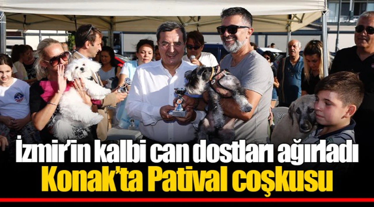 İzmir’in kalbi can dostları ağırladı