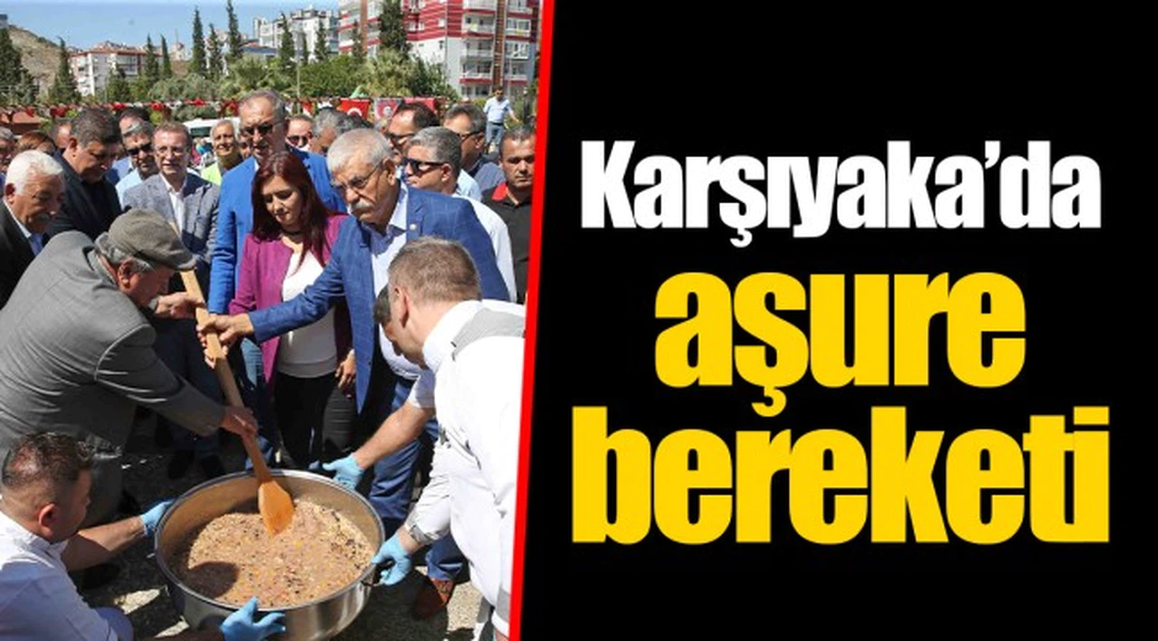 Karşıyaka’da aşure bereketi