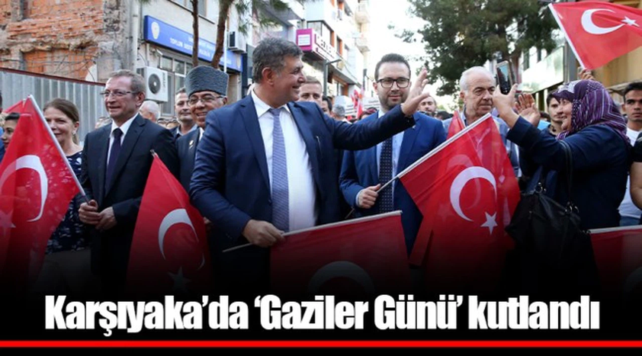 Karşıyaka’da ‘Gaziler Günü’ kutlandı