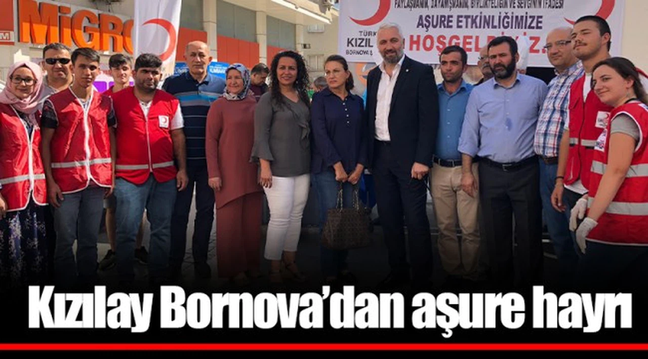 Kızılay Bornova’dan aşure hayrı