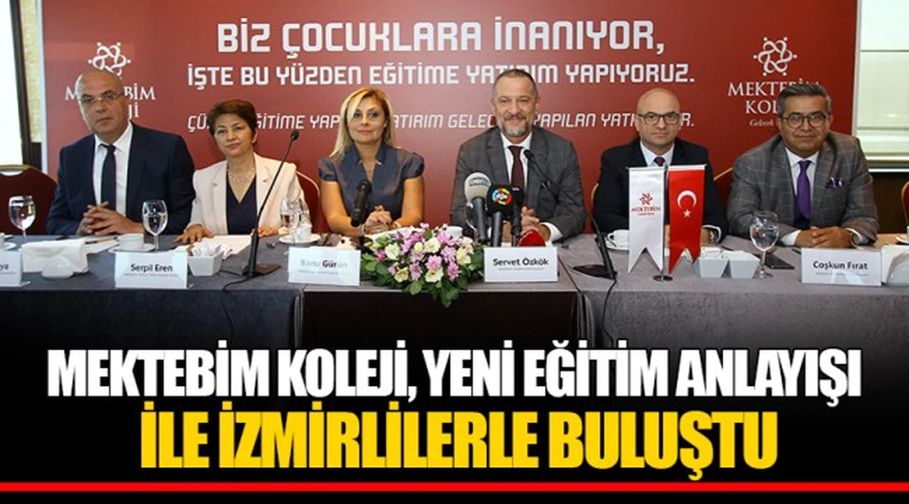 MEKTEBİM KOLEJİ, YENİ EĞİTİM ANLAYIŞI İLE İZMİRLİLERLE BULUŞTU