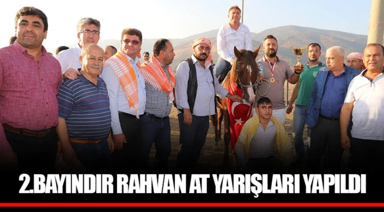 2.BAYINDIR RAHVAN AT YARIŞLARI YAPILDI