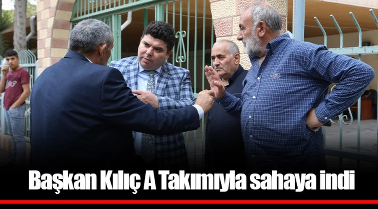 Başkan Kılıç A Takımıyla sahaya indi