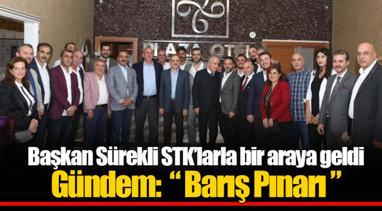 Başkan Sürekli STK’larla bir araya geldi