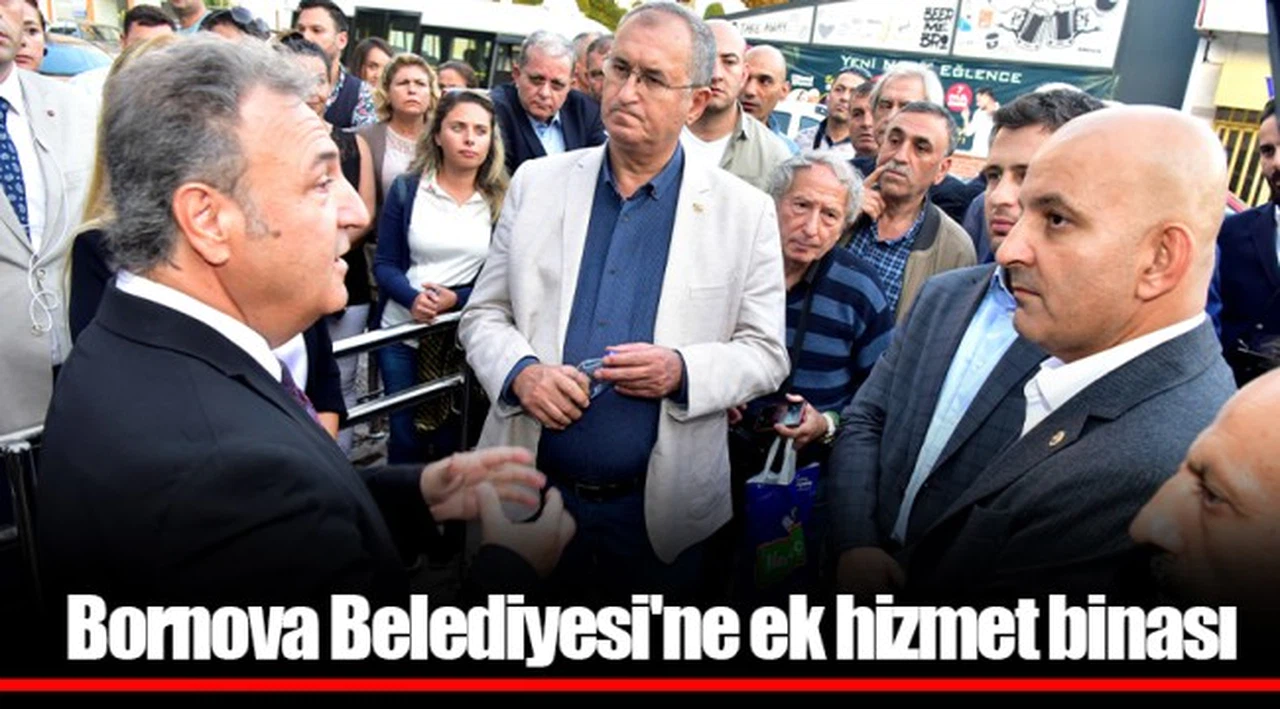 Bornova Belediyesi'ne ek hizmet binası