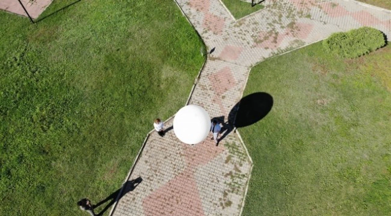 Bu balonlar havayı tahmin ediyor