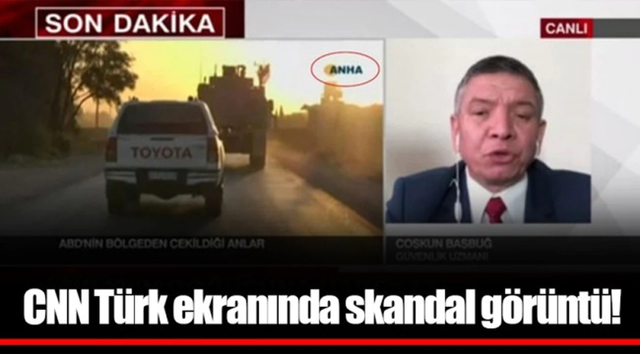 CNN Türk ekranında skandal görüntü!