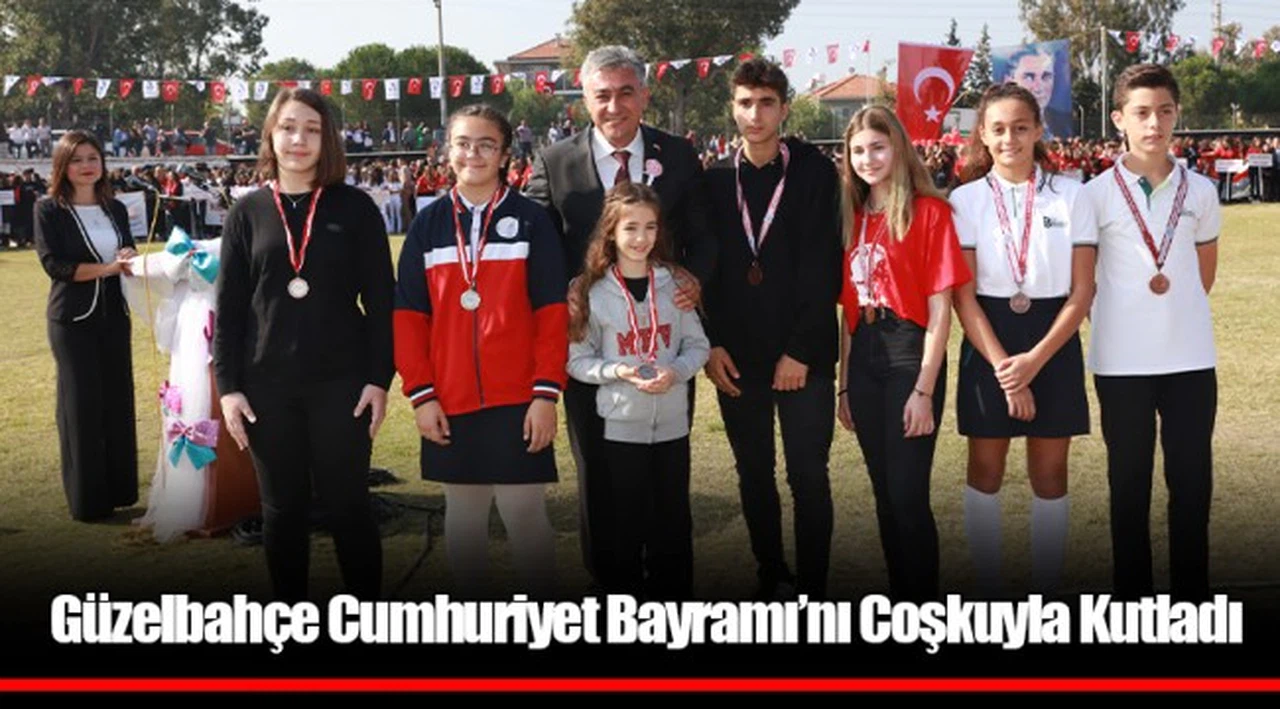 Güzelbahçe Cumhuriyet Bayramı’nı Coşkuyla Kutladı