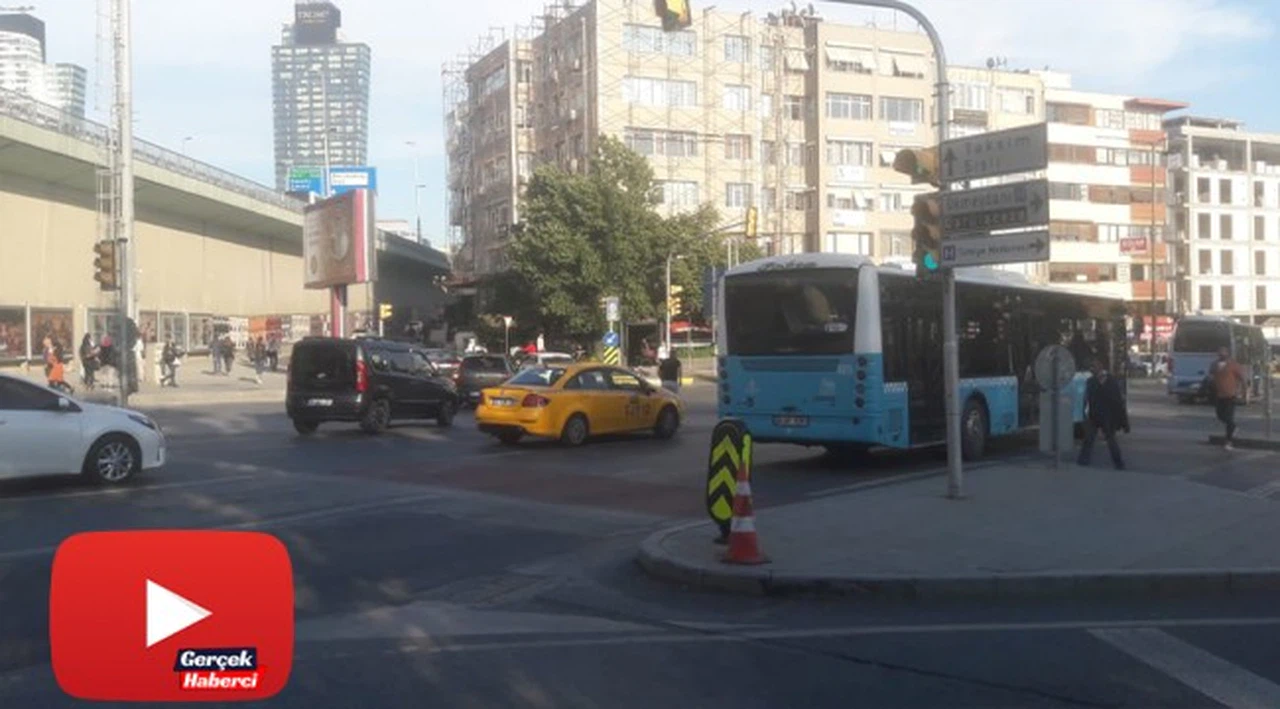 Yürekleri ağza getiren kaza kamerada