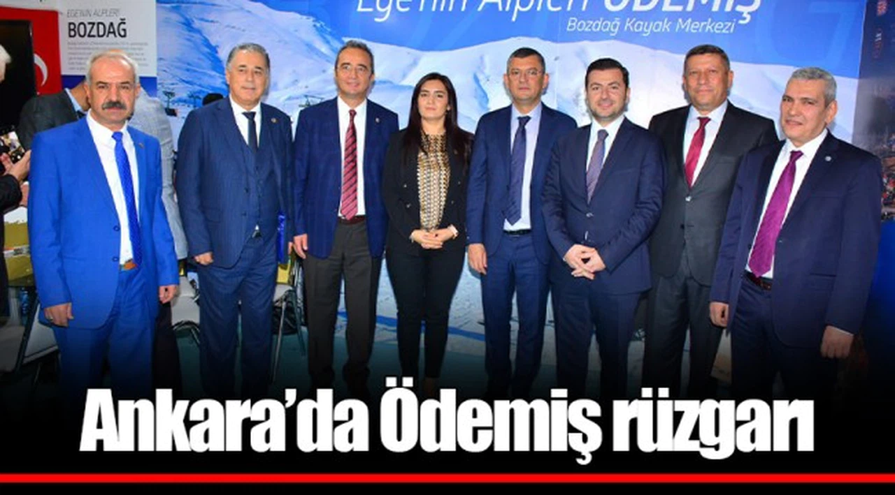 Ankara’da Ödemiş rüzgarı