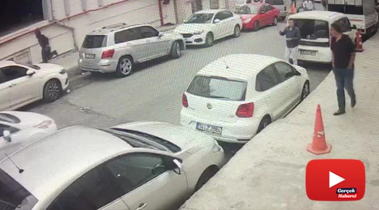 Bankayı soydu, vatandaşın çelmesiyle yakalandı