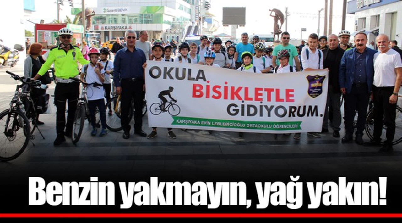 Benzin yakmayın, yağ yakın!  