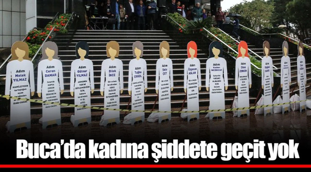 Buca’da kadına şiddete geçit yok