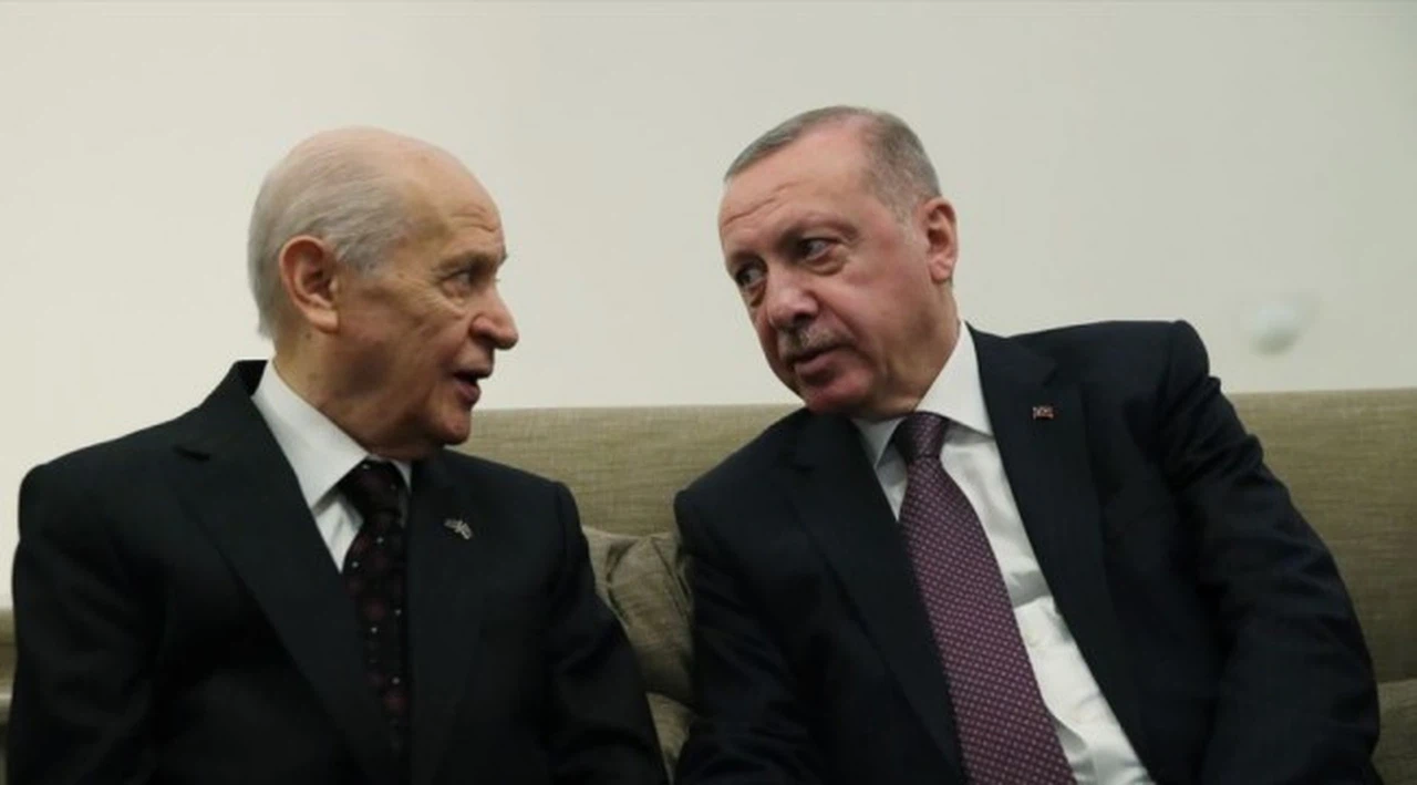 Erdoğan, Bahçeli ile görüştü