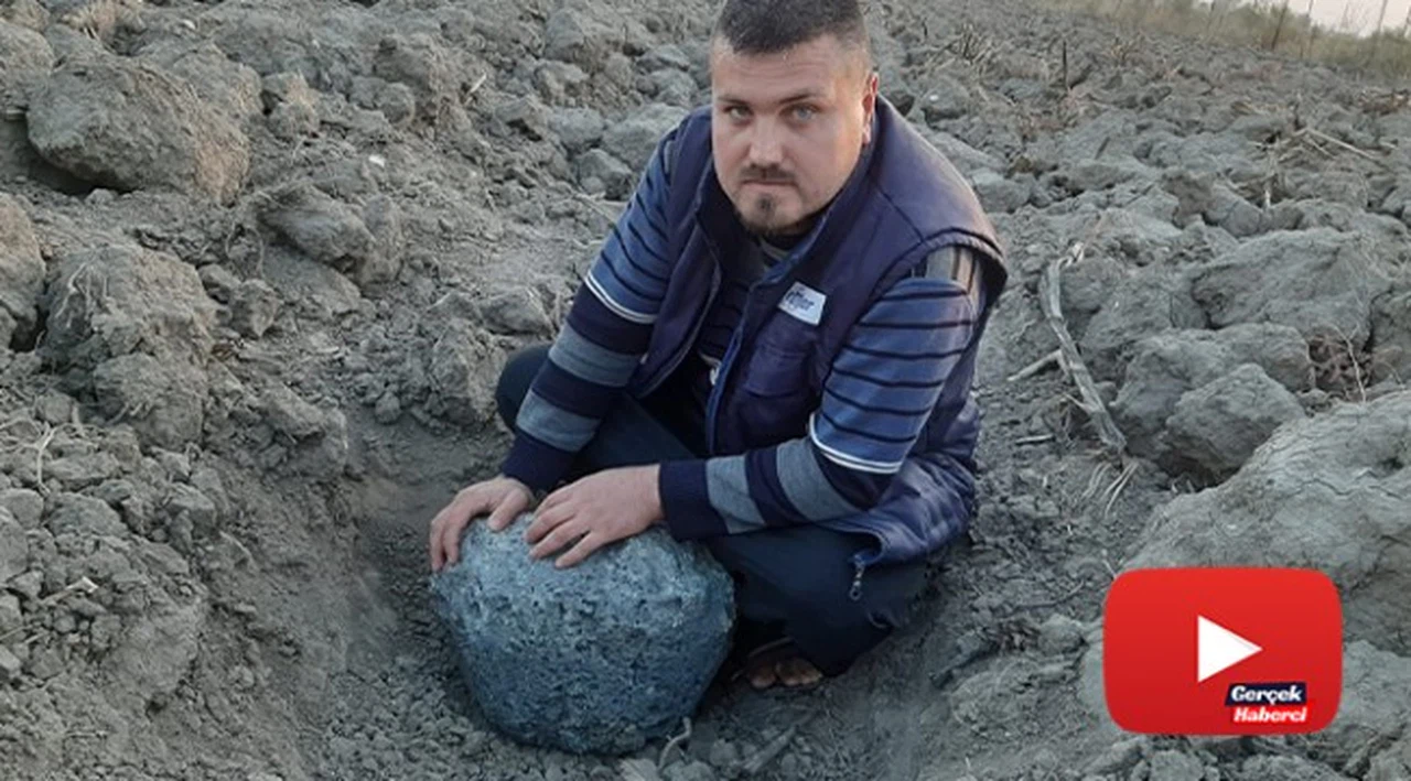 Evin bahçesine 50 kiloluk göktaşı düştüğü iddiası