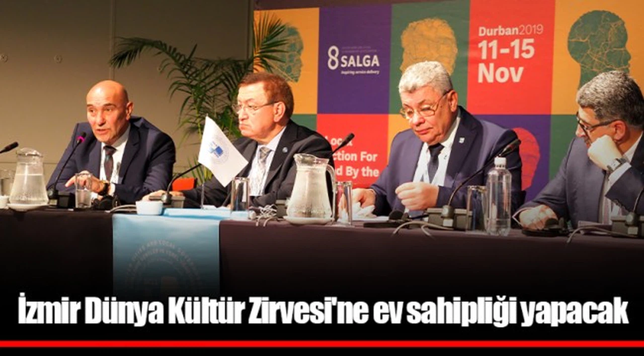 İzmir Dünya Kültür Zirvesi'ne ev sahipliği yapacak