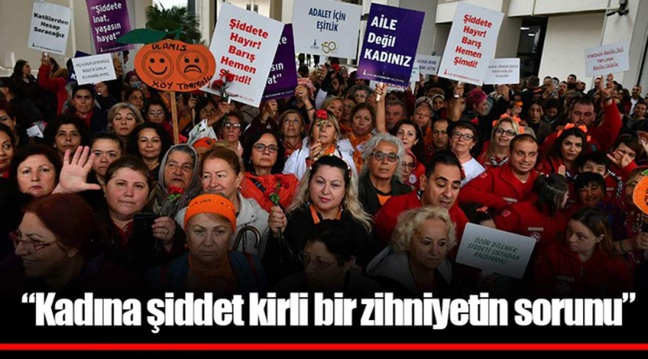 “Kadına şiddet kirli bir zihniyetin sorunu”