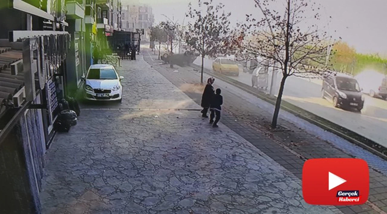Kaldırıma çıkan otomobilin sürücüsü hayatını kaybetti