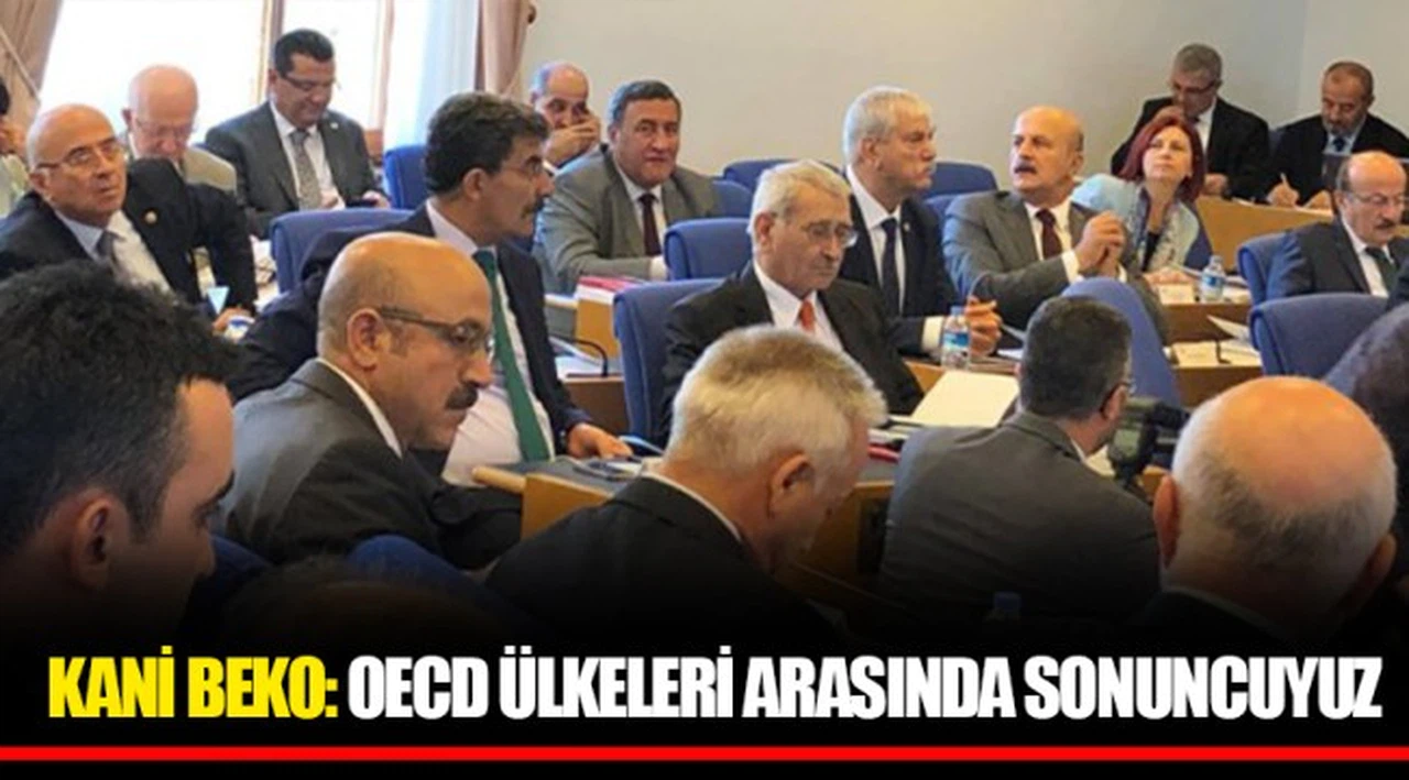 KANİ BEKO: OECD ÜLKELERİ ARASINDA SONUNCUYUZ