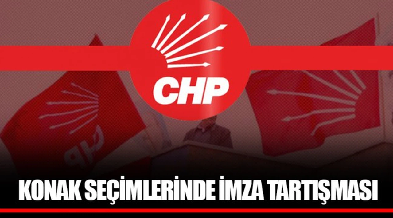 KONAK SEÇİMLERİNDE İMZA TARTIŞMASI