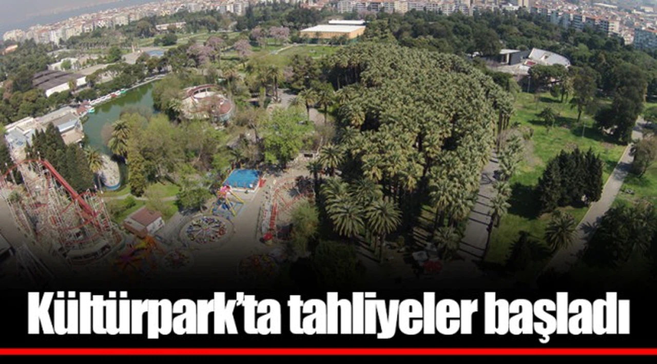 Kültürpark’ta tahliyeler başladı