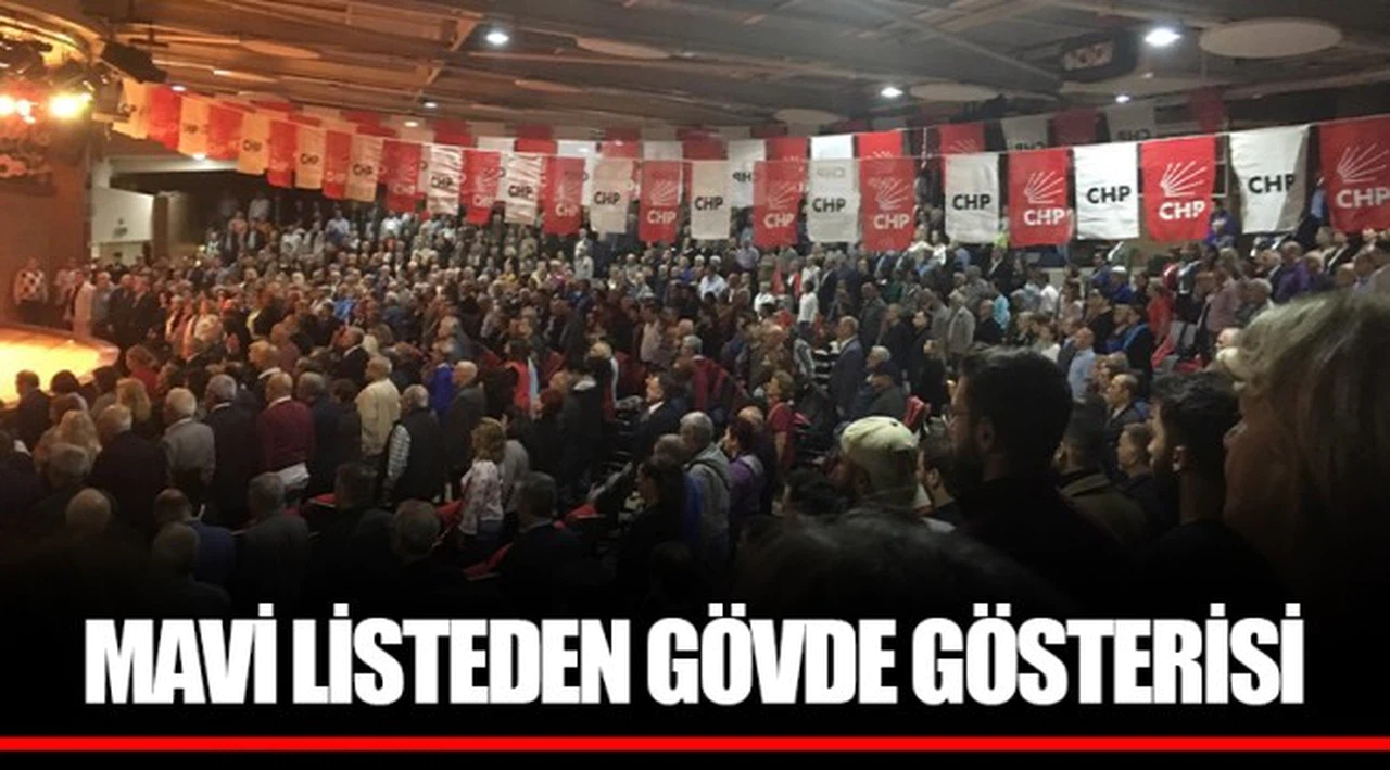 MAVİ LİSTEDEN GÖVDE GÖSTERİSİ 